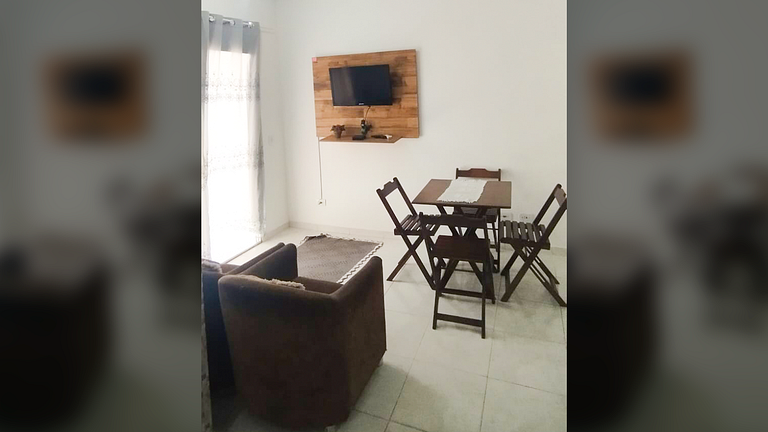 Ubatuba Confortável: Apto c/ Ar, Garagem